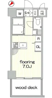 グランヴァン東池袋【4階】の間取り