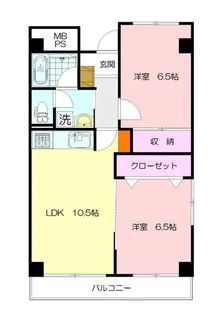 メゾン藤が丘【2階】の間取り