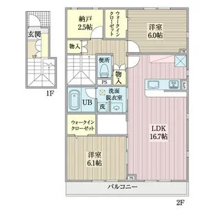 パティオの間取り