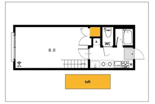 シャルマンパレス【1階】の間取り