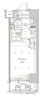 The Log 日本橋【5階】の間取り