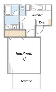 サンモール【1階】の間取り