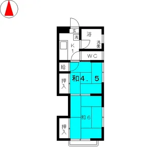 小瀬ビル【2階】の間取り