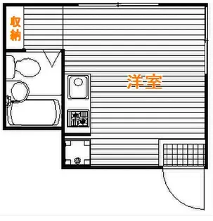 ブルーム西台【1階】の間取り