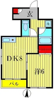 アクロポリス【3階】の間取り