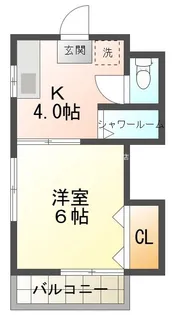 グリーンコーポ【1階】の間取り