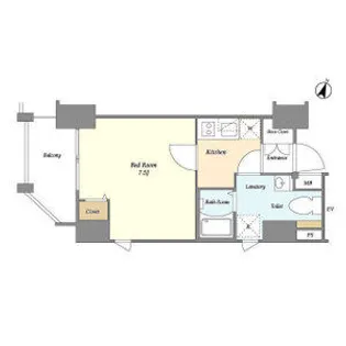 レガシア千代田三崎町【9階】の間取り