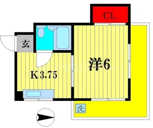 大橋ビル【2階】の間取り