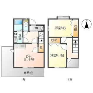 サンセベリアIIの間取り