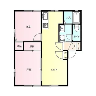 VERDE B【1階】の間取り