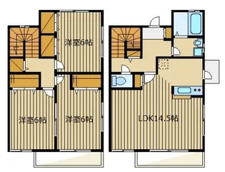 サンガーデン高野台B棟の間取り