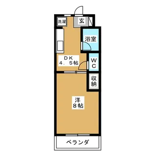 ファミーユIII【2階】の間取り