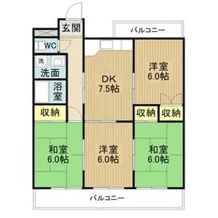 ヴィラ88【2階】の間取り