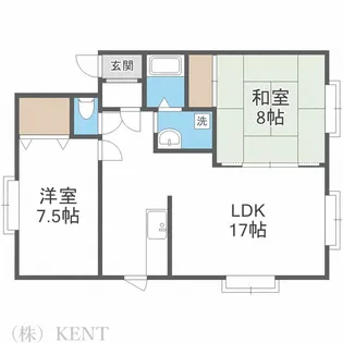 パークヴィラII【2階】の間取り