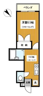 トップヒルズ III【1階】の間取り