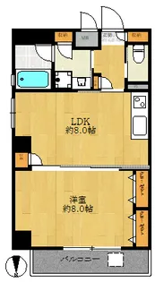 マロン南砂【6階】の間取り