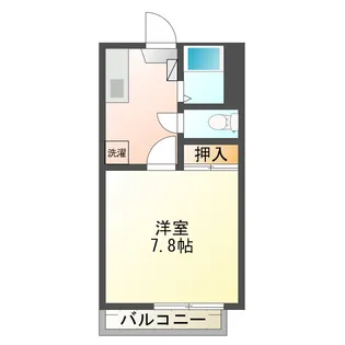 コーポファミール【1階】の間取り