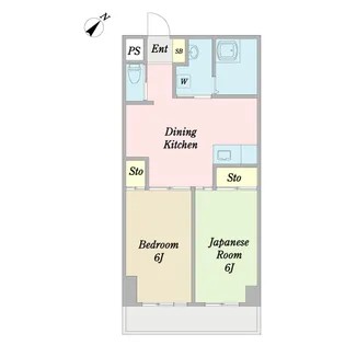 イトウハイム【6階】の間取り