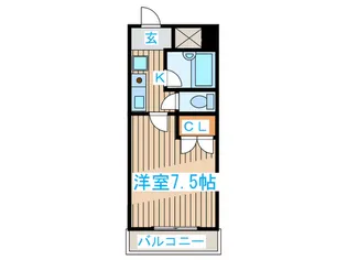 フォレスタはちまん【5階】の間取り