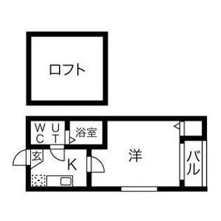 シェモア千種公園【2階】の間取り