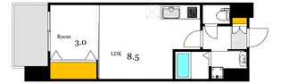THE AL COURT【2階】の間取り