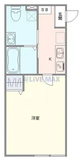 ラフィーネ大和【1階】の間取り