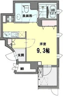 カーサアストレア【1階】の間取り