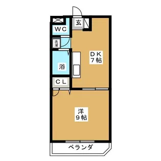 ホルンハイツ【2階】の間取り