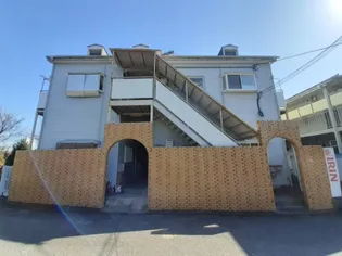 埼玉県東松山市松本町2【アパート】の外観