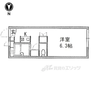レオパレスセンチュリー【2階】の間取り