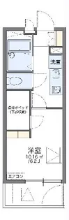 レオパレスソフィア【1階】の間取り