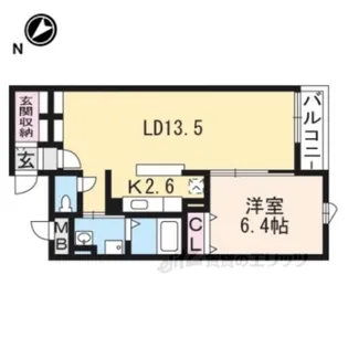 シーダーエース【2階】の間取り