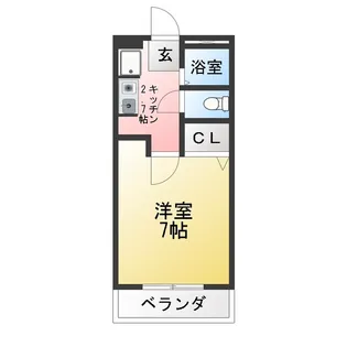 スペーシア追進 C【1階】の間取り