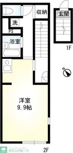 K corpo ナオイ【2階】の間取り
