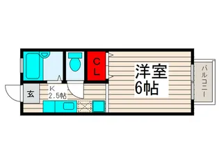 ドミ-ルアイ【3階】の間取り
