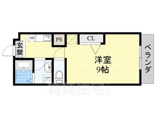 大弘元町ハイツ【2階】の間取り