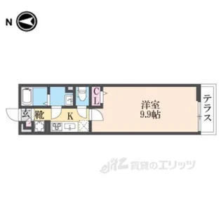 リブリ・布施【3階】の間取り