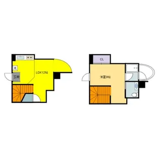 BIANCASA水主町【5階】の間取り