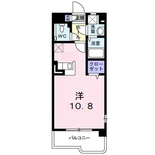 エレンシア【1階】の間取り