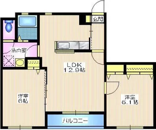 クラシーズ【1階】の間取り