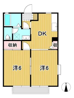 ア・プリオリS B【1階】の間取り
