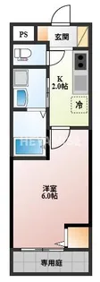 レジデンス平山【1階】の間取り