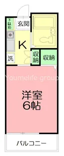 アメニティ片野【2階】の間取り