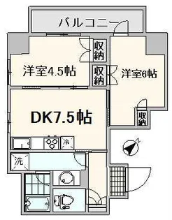 フォルテ荻窪【2階】の間取り