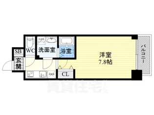 サムティ本町橋2MEDIUS【3階】の間取り