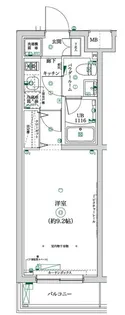 ガレリアレジデンス大泉学園【1階】の間取り