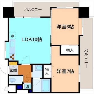 ダイアパレス玉川公園第2【3階】の間取り