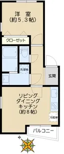 アンベリール本郷【2階】の間取り