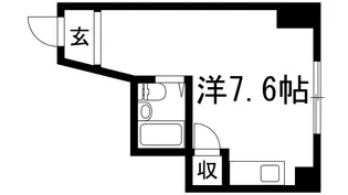 共栄ビル【2階】の間取り
