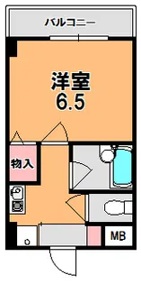 メゾンKTS【4階】の間取り